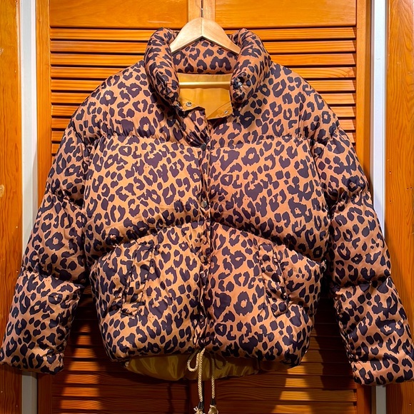 Leopard quilted puffer - Picture 2 of 2